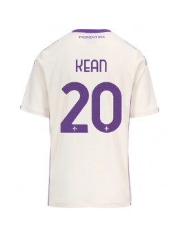 Billige Fiorentina Moise Kean #20 Bortedrakt 2025-26 Kortermet